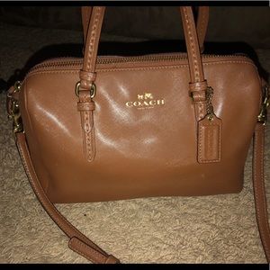 Coach leather bag